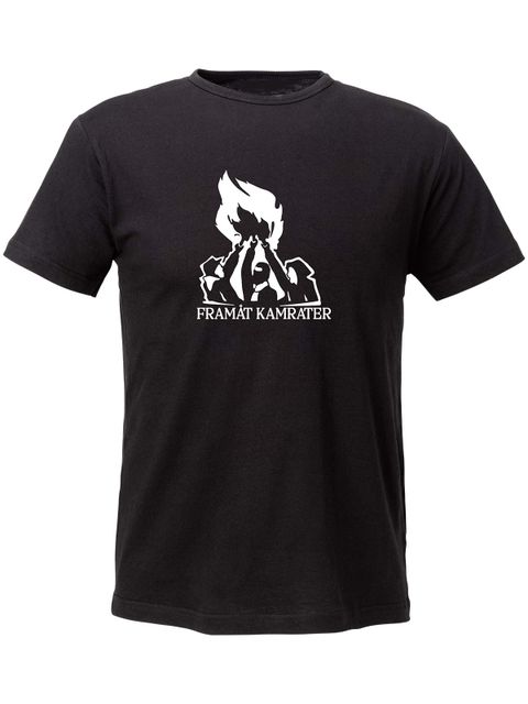 T-shirt Men, Black - Framåt (stor logo)